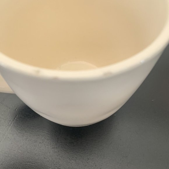 Rae Dunn Typewriter Font PEACE big Coffee Mug Cup Artisan Collection by Magenta - Picture 3 of 6